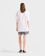 Embroidered poplin shirt RUNWAY DELUXE