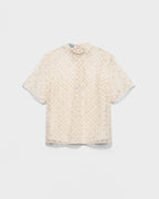 Embroidered lace top RUNWAY DELUXE