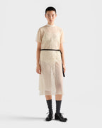 Embroidered lace top RUNWAY DELUXE