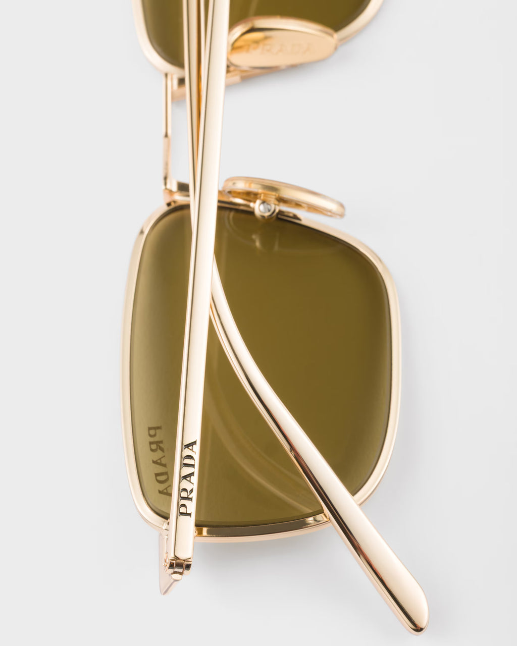 Sunglasses with Prada logo ColorOlive green lenses RUNWAY DELUXE