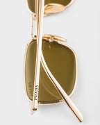 Sunglasses with Prada logo ColorOlive green lenses RUNWAY DELUXE