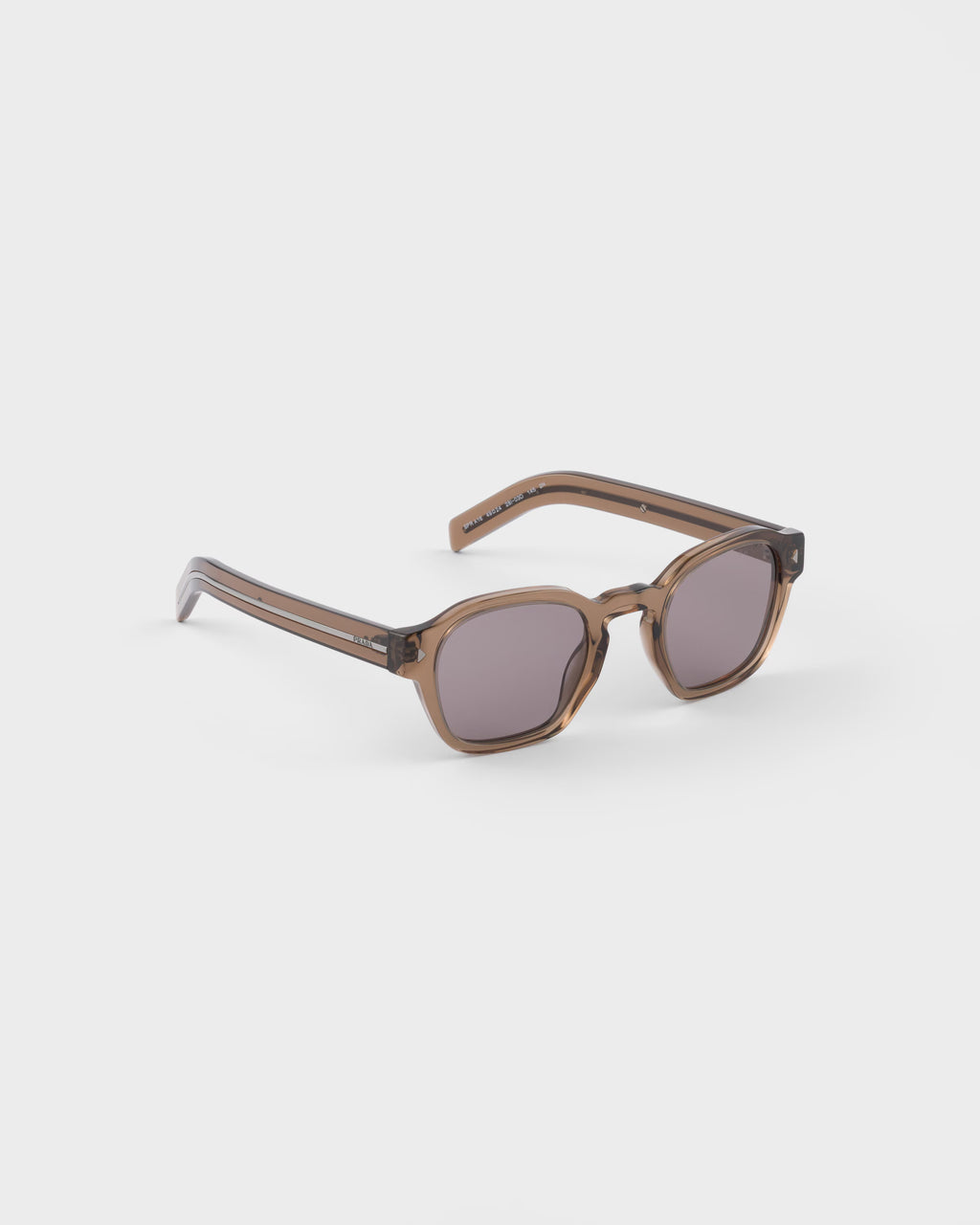 Sunglasses with the iconic metal plaque ColorCrystal Maroon Lenses RUNWAY DELUXE