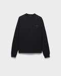 Long-sleeved cotton T-shirt ColorBlack RUNWAY DELUXE