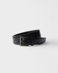 Leather belt ColorBlack RUNWAY DELUXE