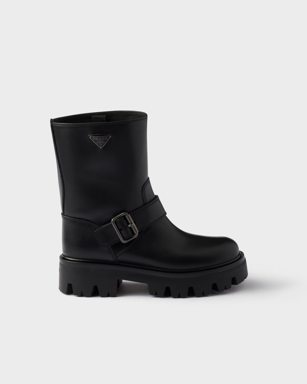 Leather booties
