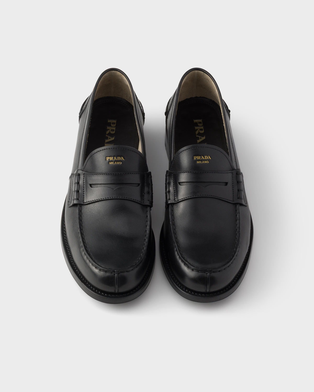 Leather loafers ColorBlack RUNWAY DELUXE