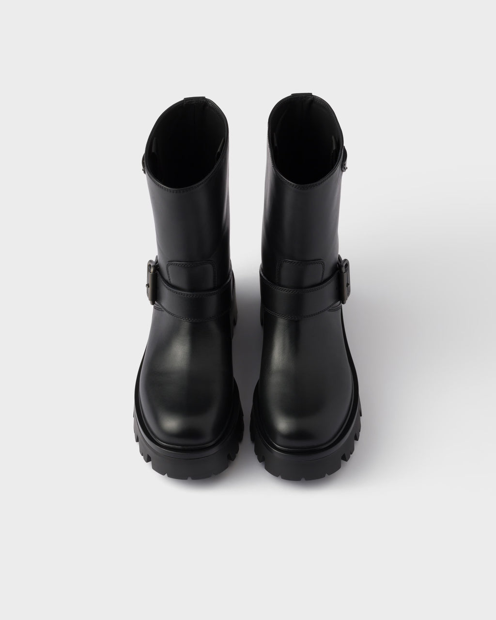 Leather booties