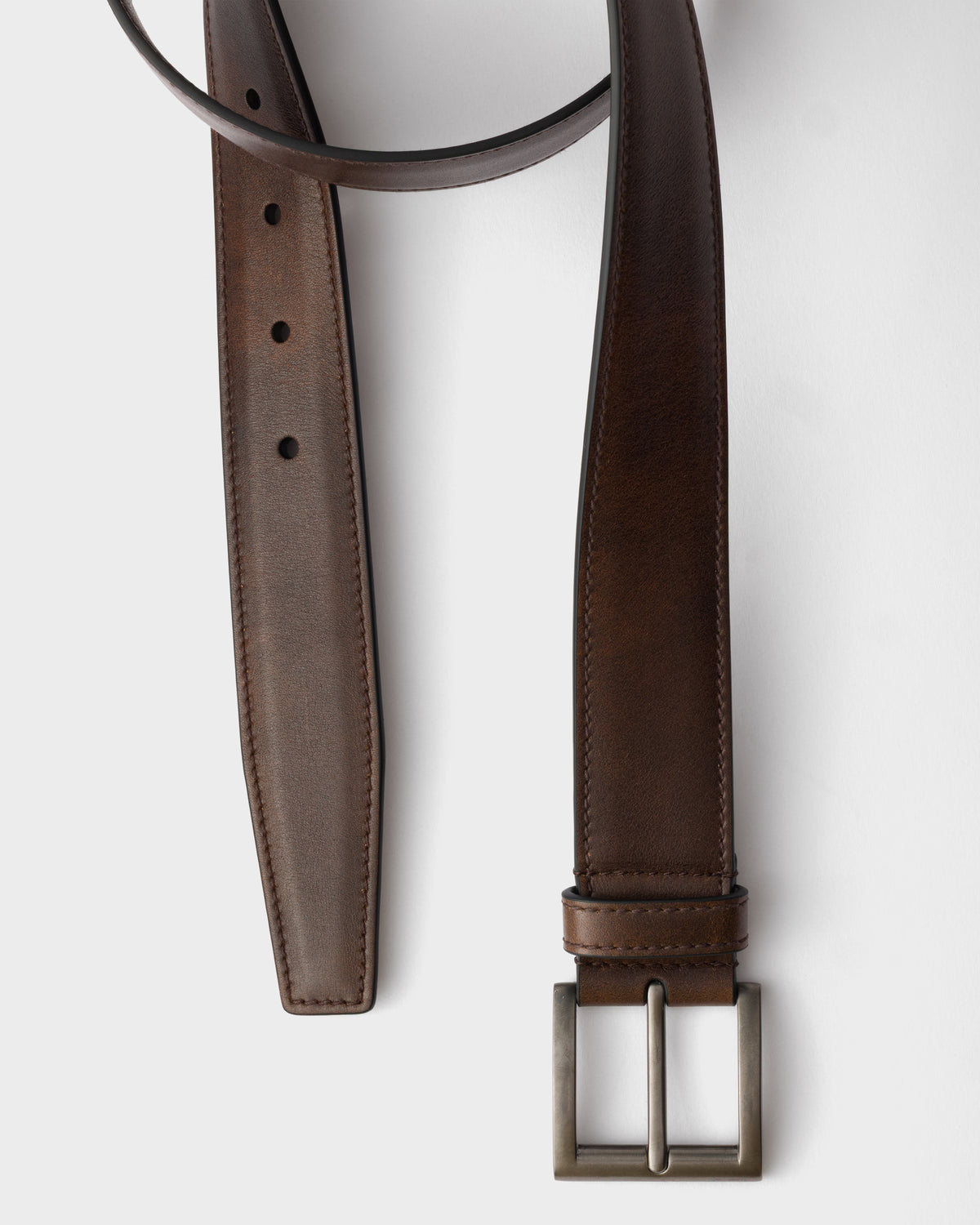 Leather belt ColorCocoa Brown RUNWAY DELUXE