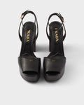 Nappa leather platform sandals RUNWAY DELUXE