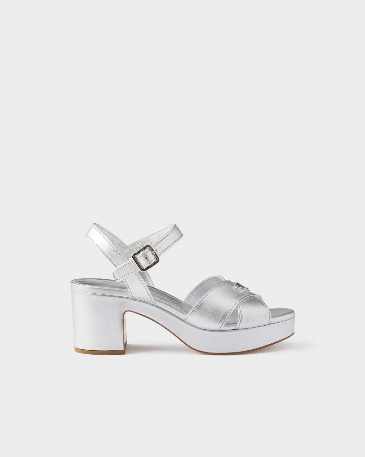 Nappa leather platform sandals RUNWAY DELUXE