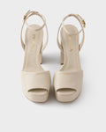 Nappa leather platform sandals RUNWAY DELUXE
