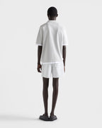 Cotton polo shirt ColorMarble Gray / White RUNWAY DELUXE
