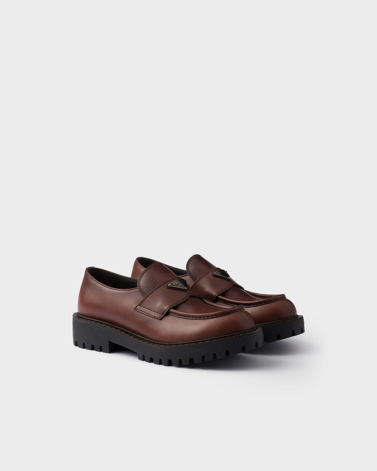 Leather loafers ColorEbony RUNWAY DELUXE
