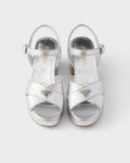 Nappa leather platform sandals RUNWAY DELUXE