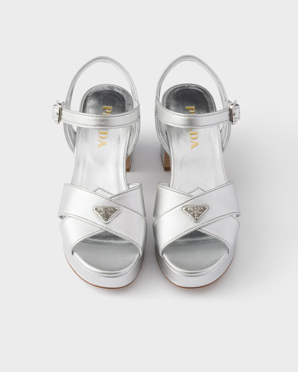 Nappa leather platform sandals RUNWAY DELUXE