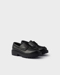 Laced leather loafers ColorBlack RUNWAY DELUXE