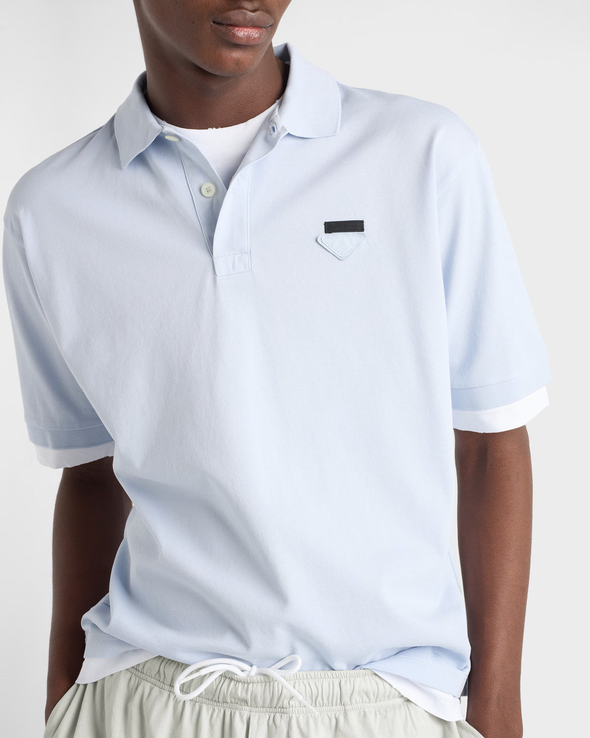 Cotton polo shirt ColorAstro/White RUNWAY DELUXE