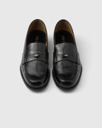 Brushed leather loafers ColorBlack RUNWAY DELUXE