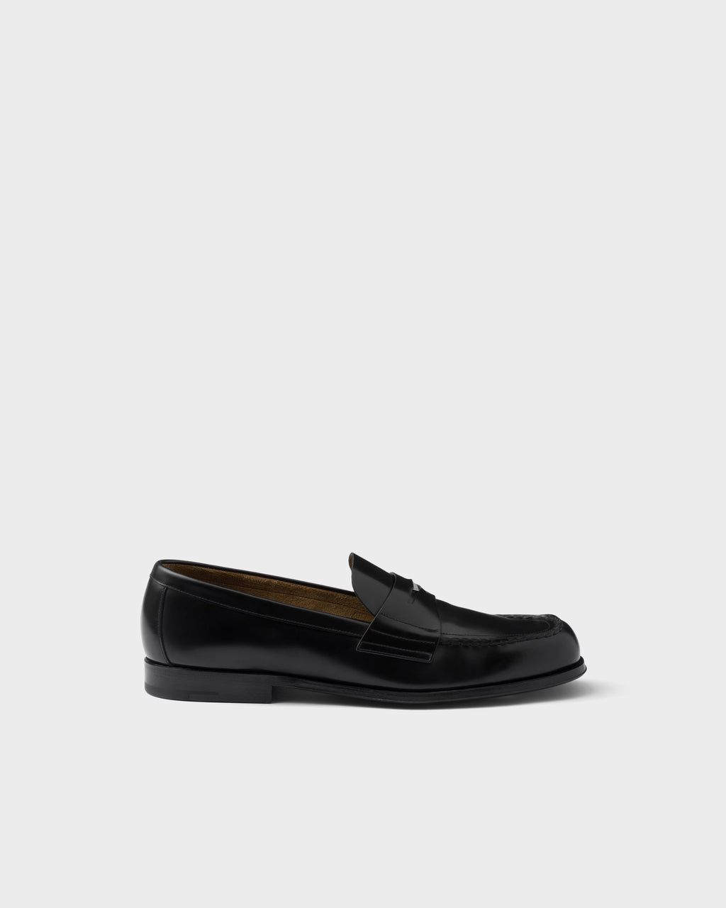 Brushed leather loafers ColorBlack RUNWAY DELUXE