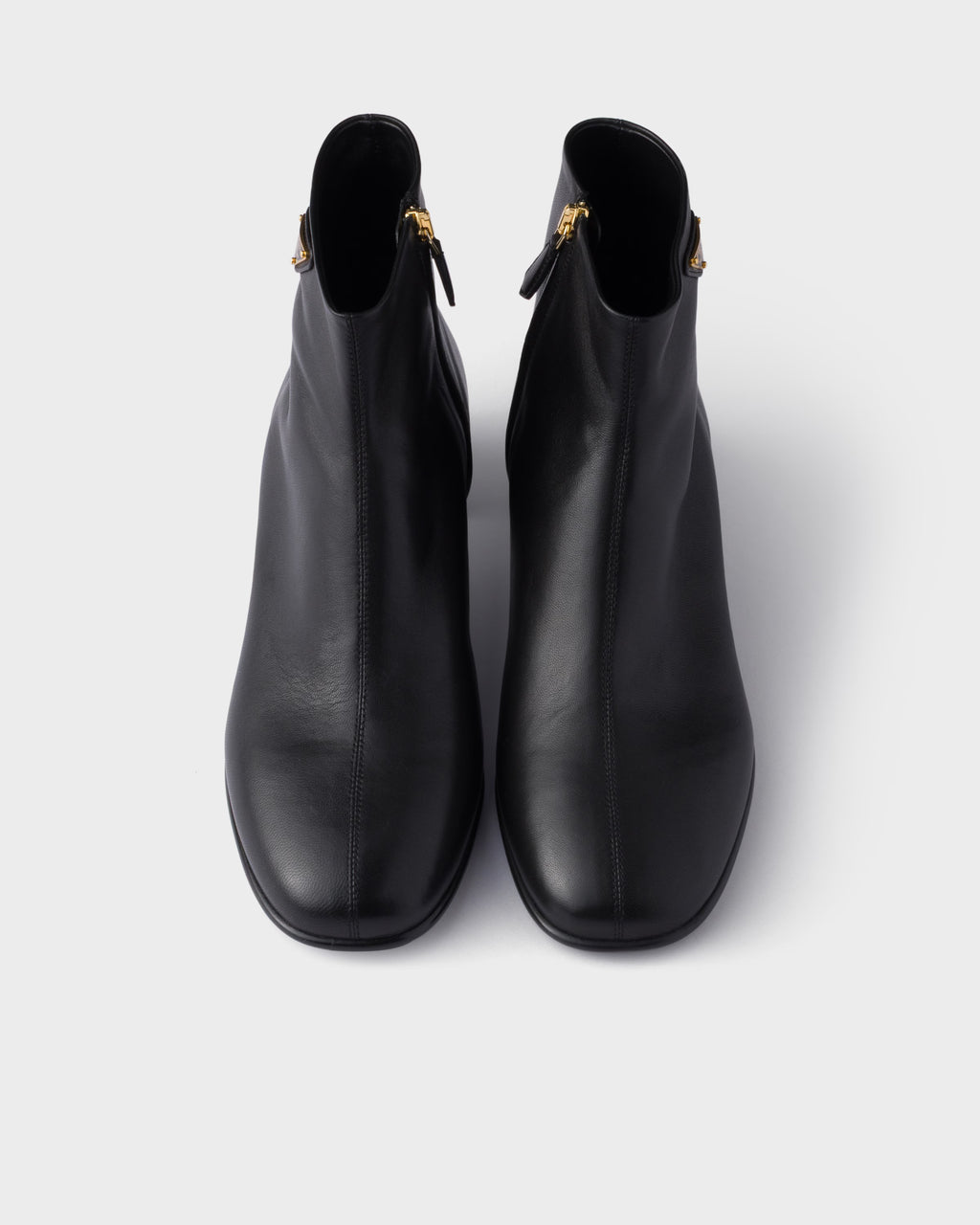 Nappa leather booties