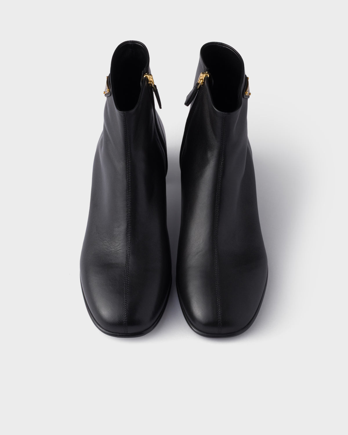 Nappa leather booties