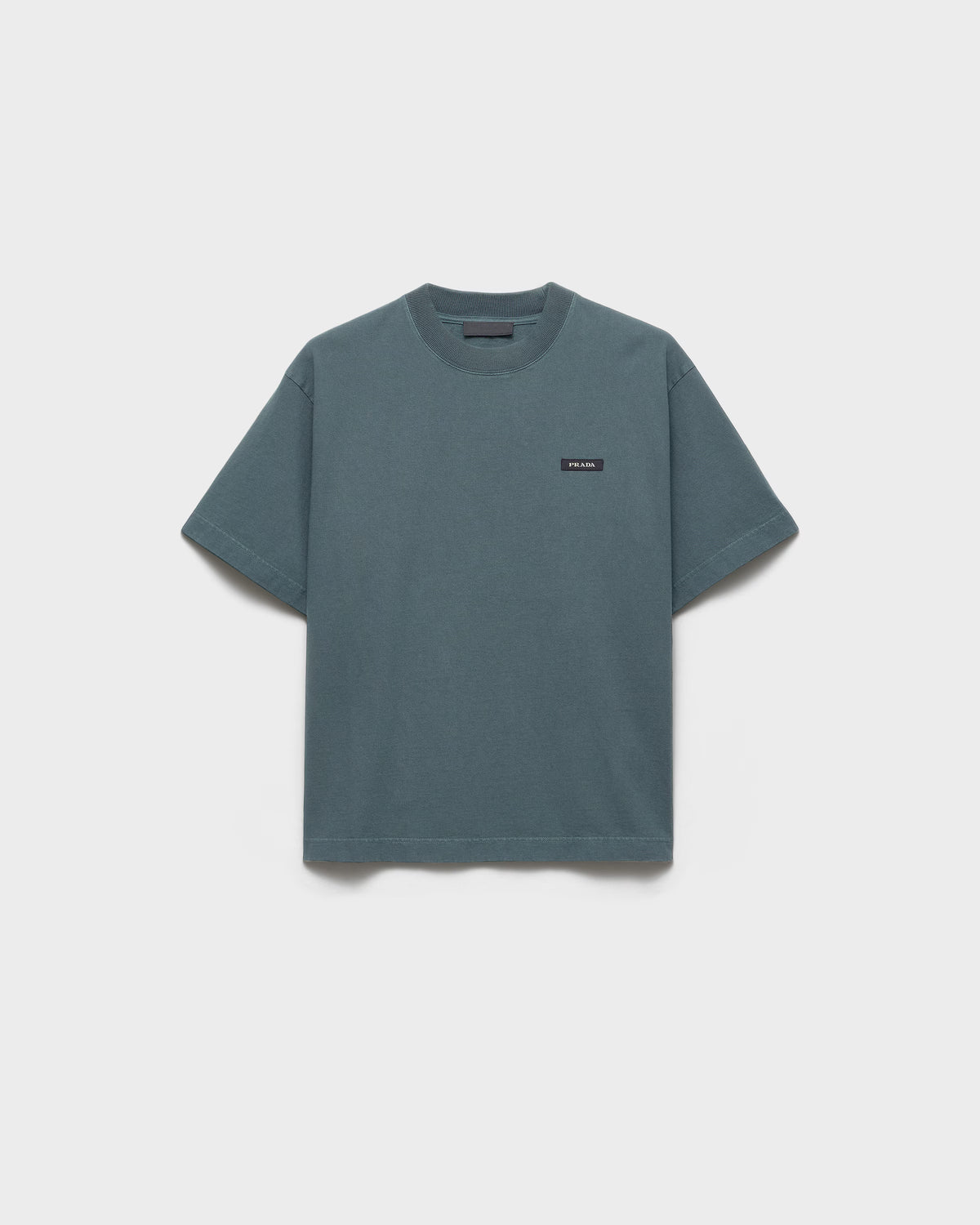 Cotton T-shirt ColorDark Teal RUNWAY DELUXE