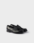 Brushed leather loafers ColorBlack RUNWAY DELUXE