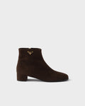 Suede booties