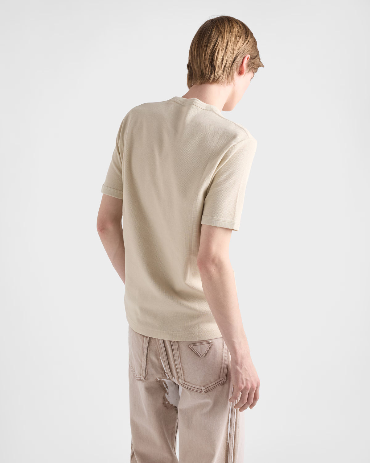 Cotton T-shirt ColorLimestone RUNWAY DELUXE