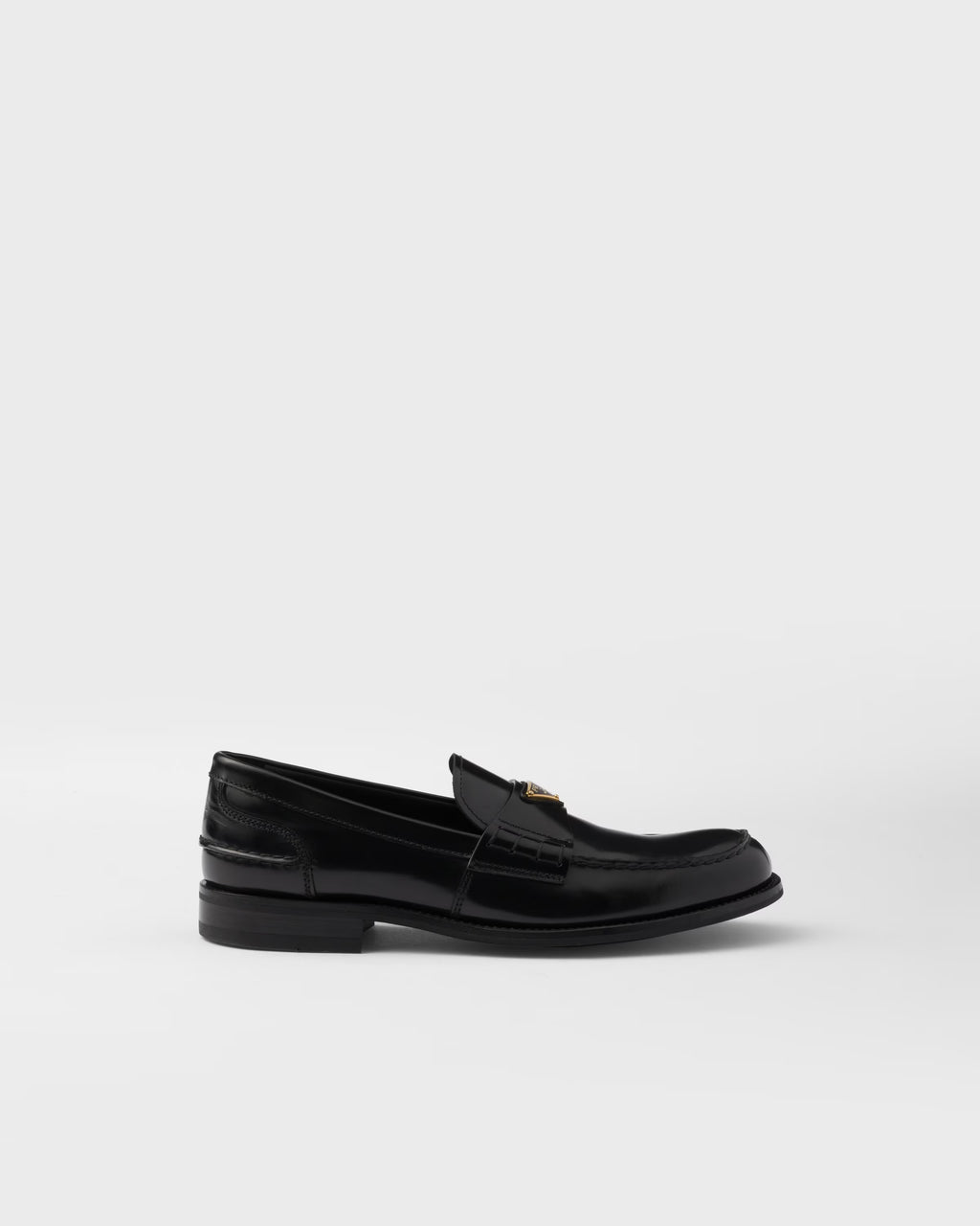 Brushed leather loafers ColorBlack RUNWAY DELUXE