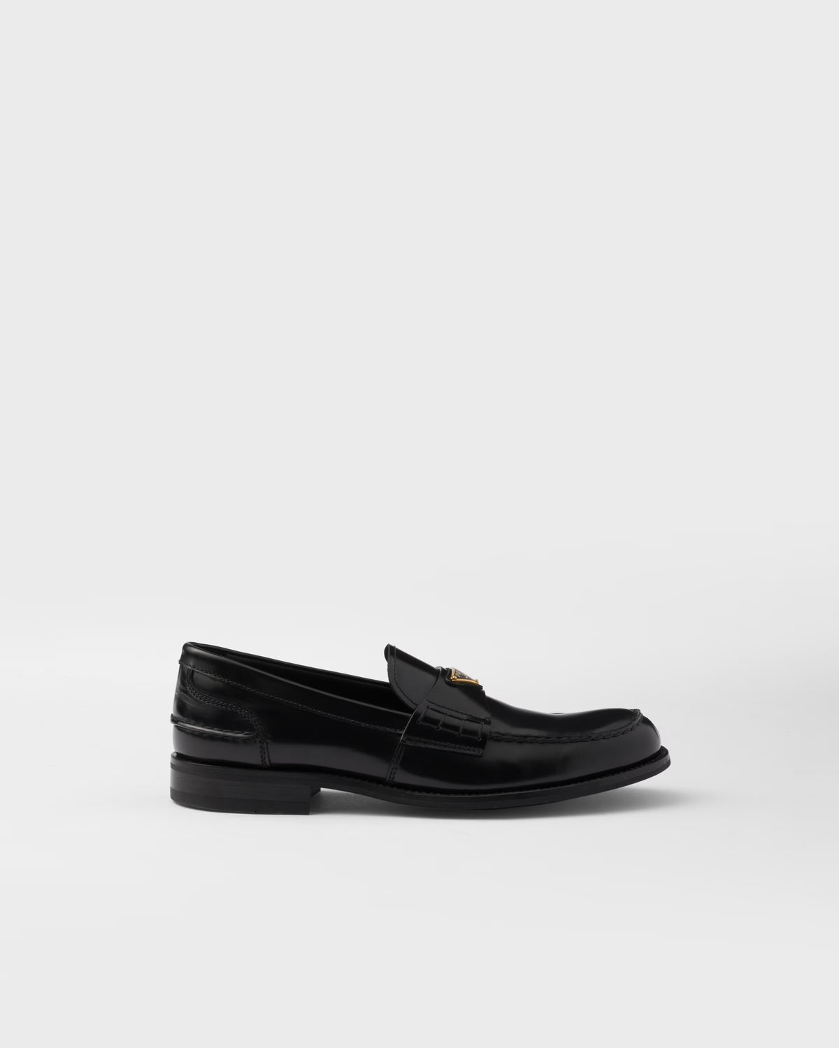 Brushed leather loafers ColorBlack RUNWAY DELUXE