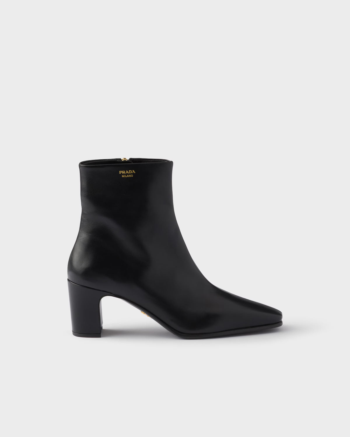 Leather booties