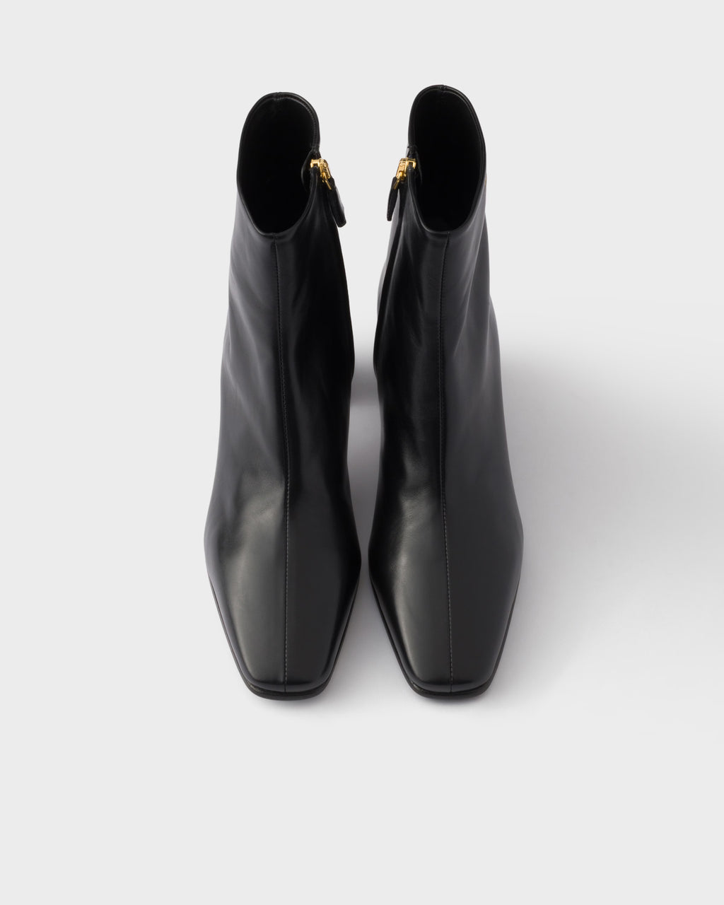 Leather booties