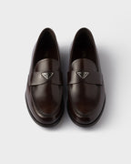 Brushed leather loafers ColorSienna RUNWAY DELUXE