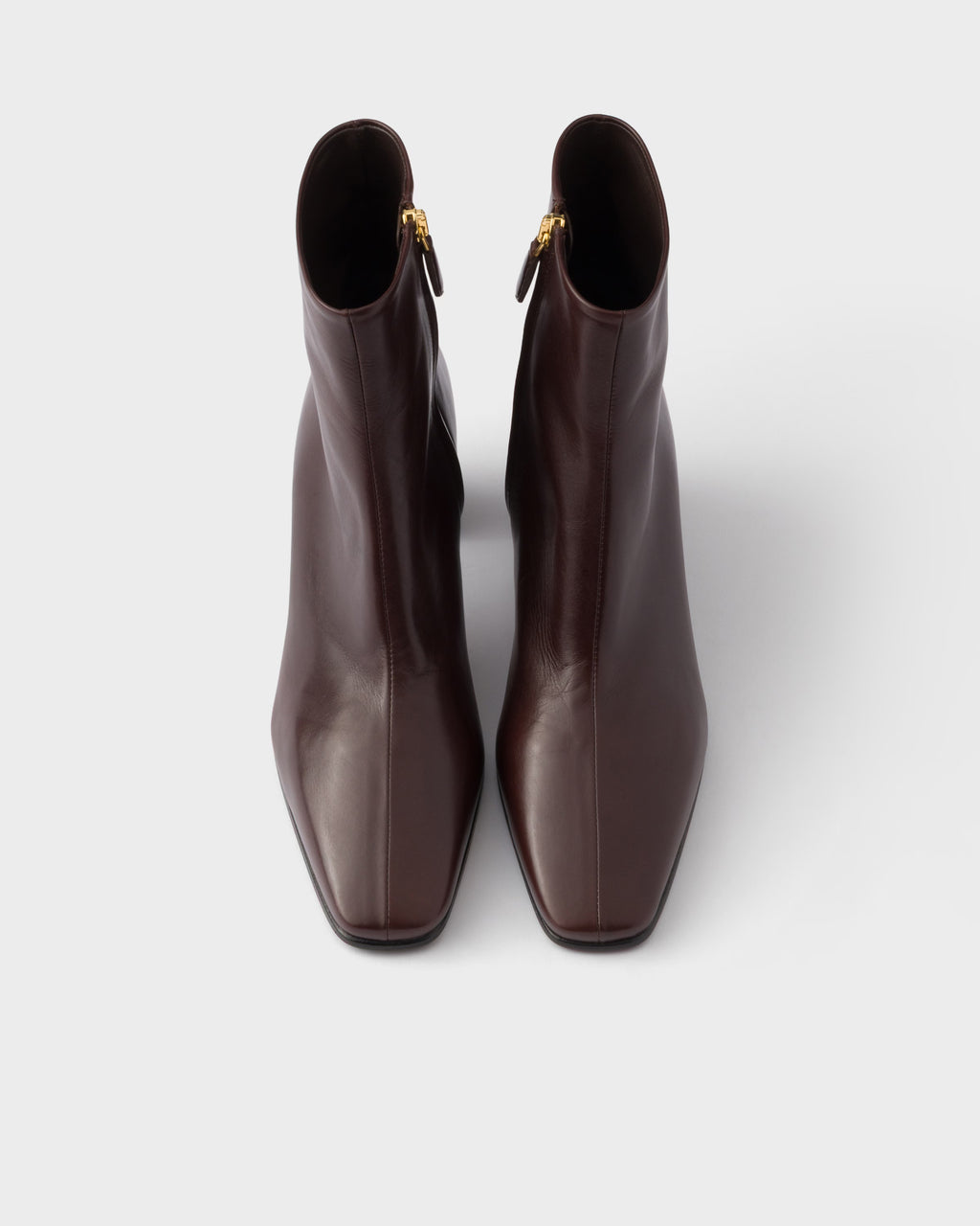 Leather booties