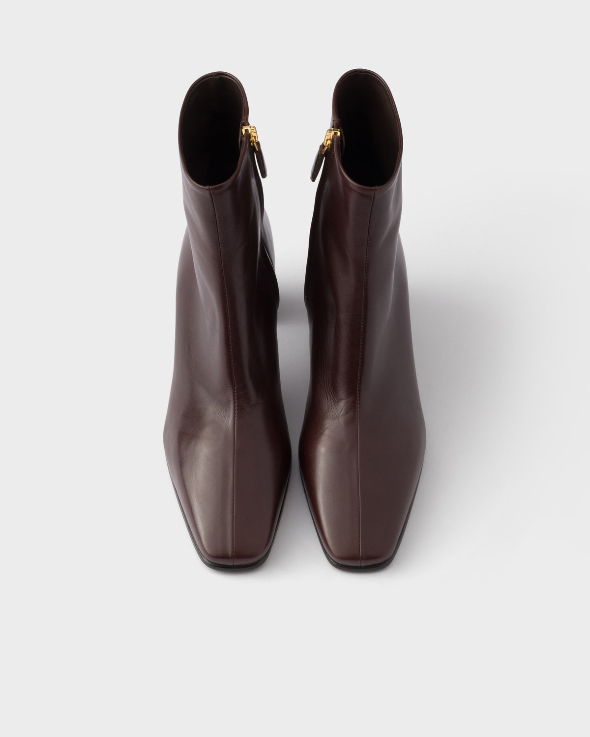 Leather booties