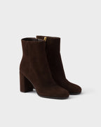 Suede booties
