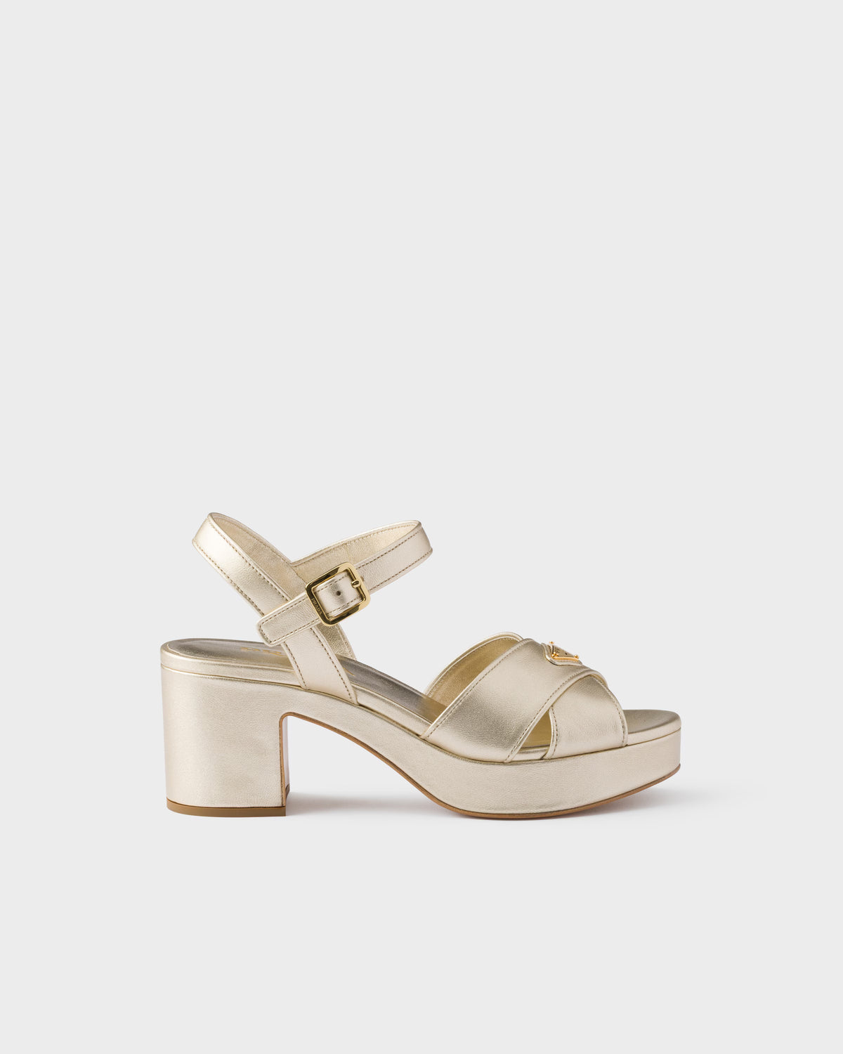 Nappa leather platform sandals RUNWAY DELUXE