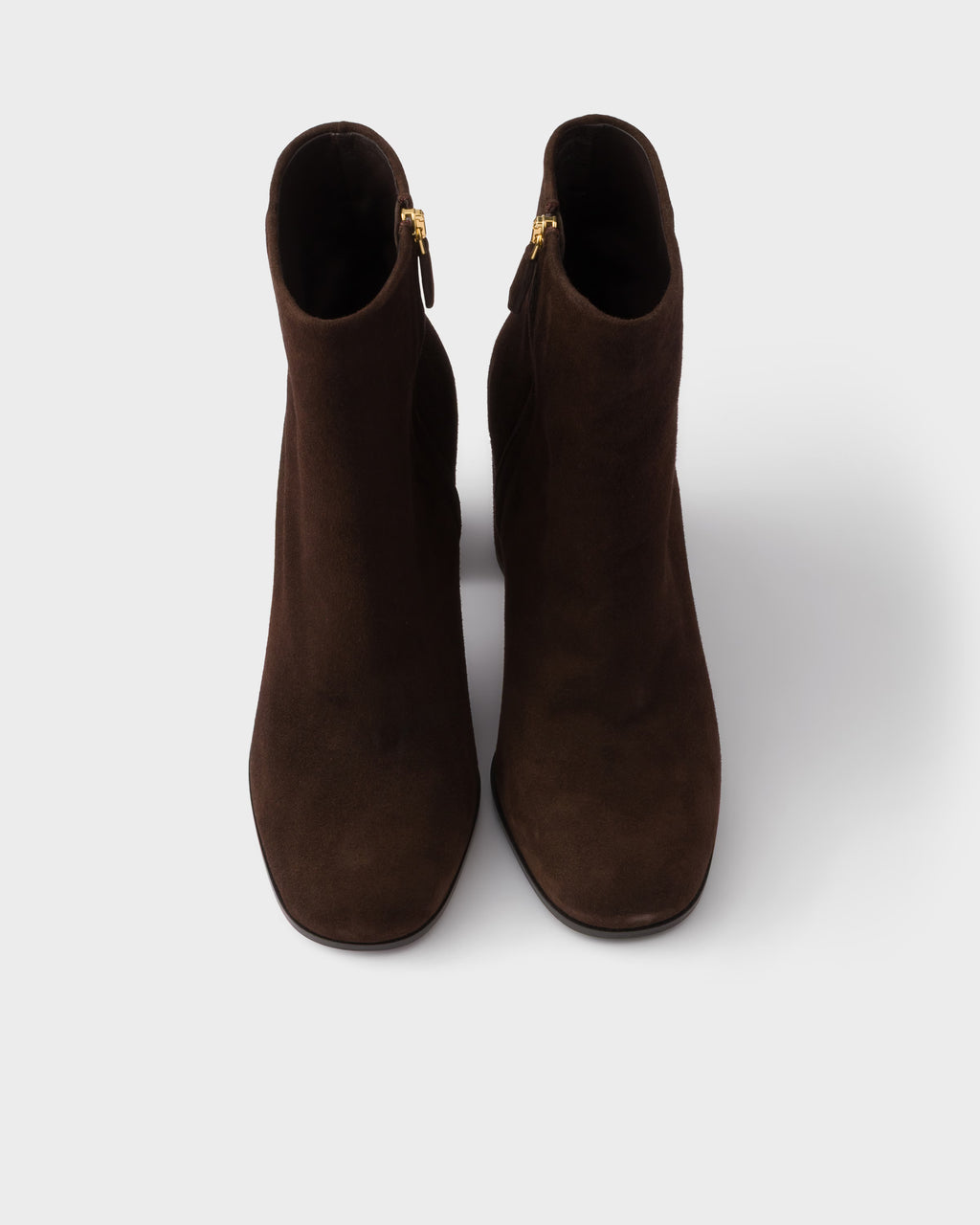 Suede booties