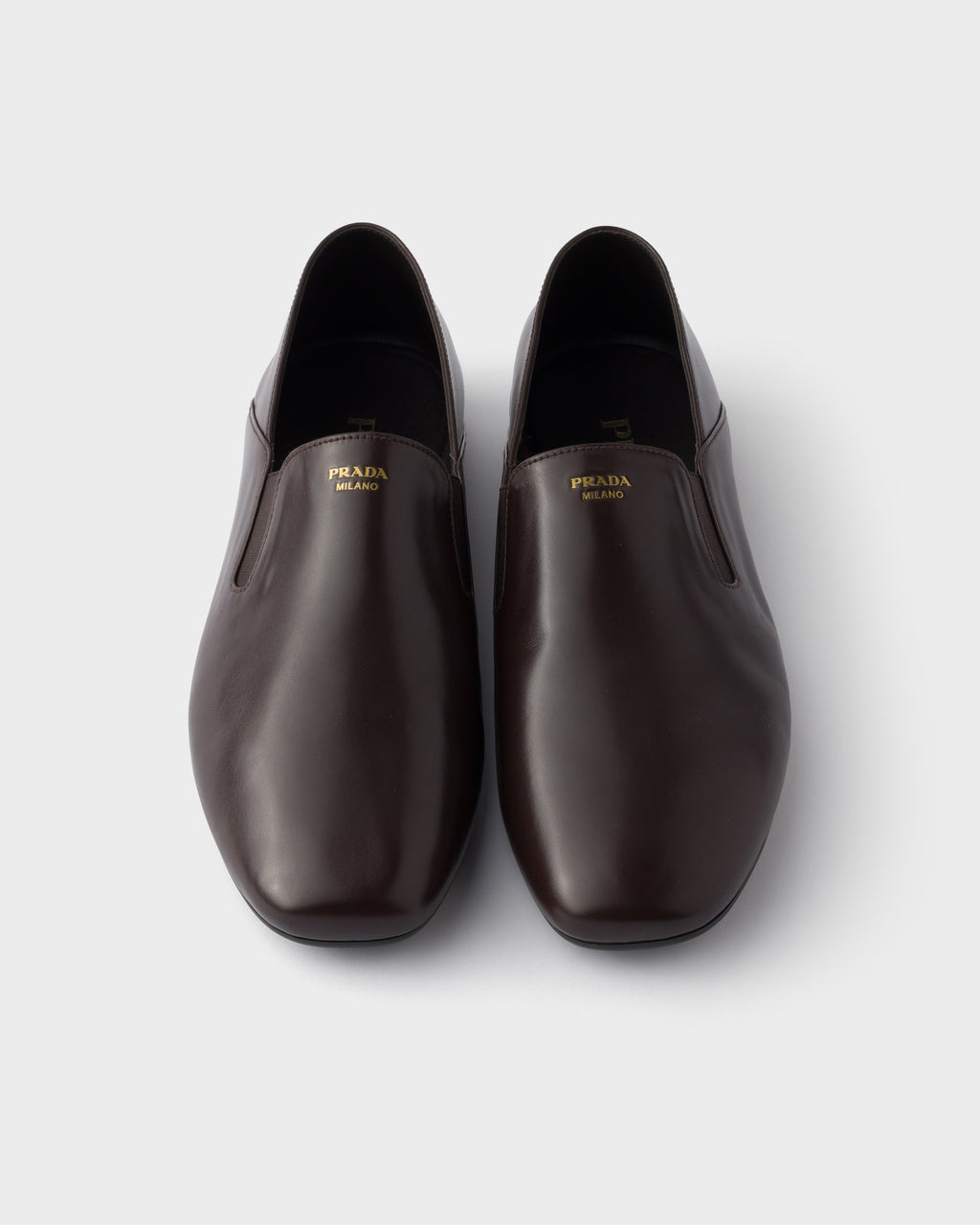 Leather loafers ColorDark Brown RUNWAY DELUXE
