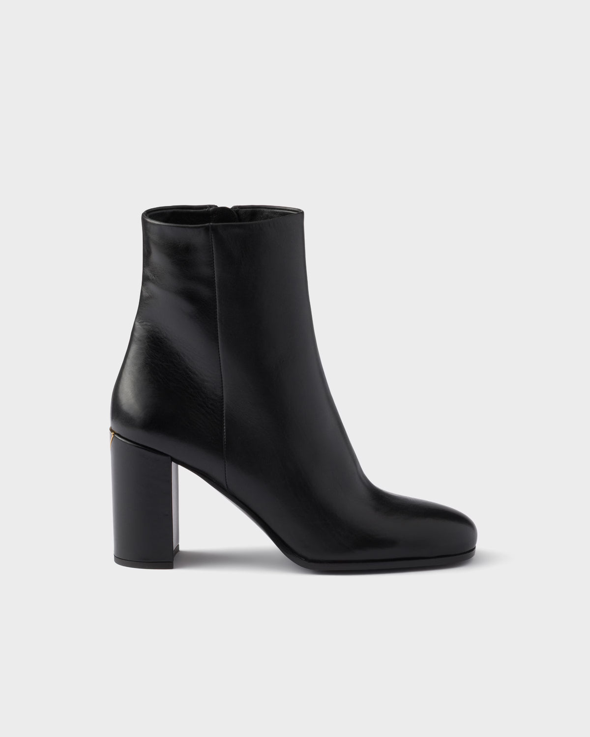 Leather booties