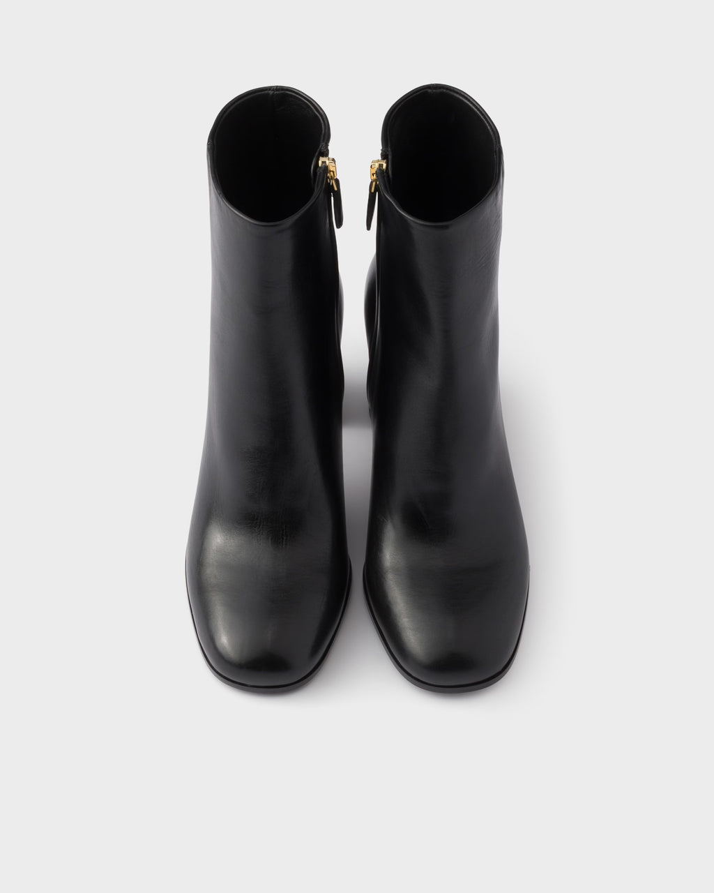 Leather booties