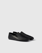 Leather loafers