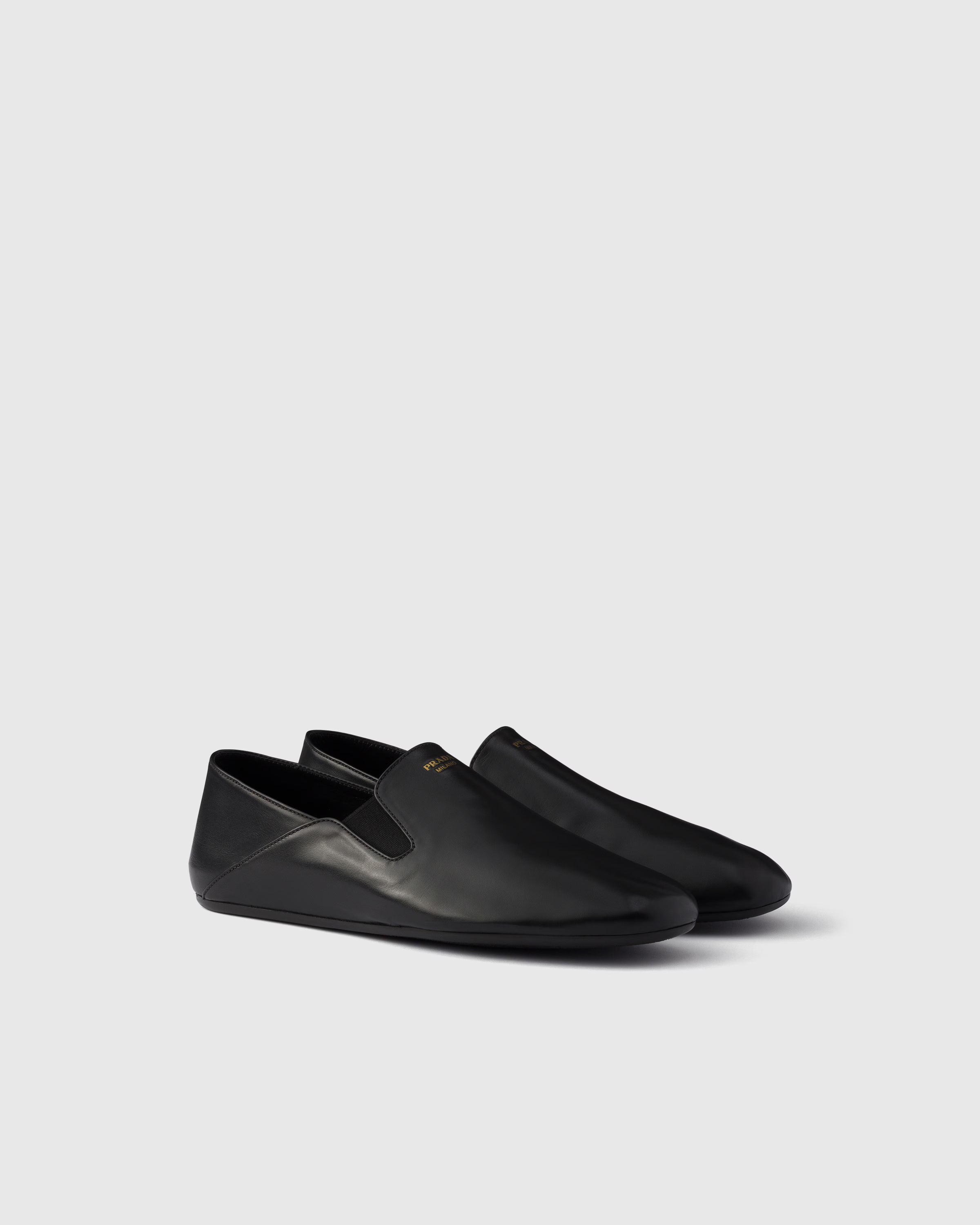 Leather loafers