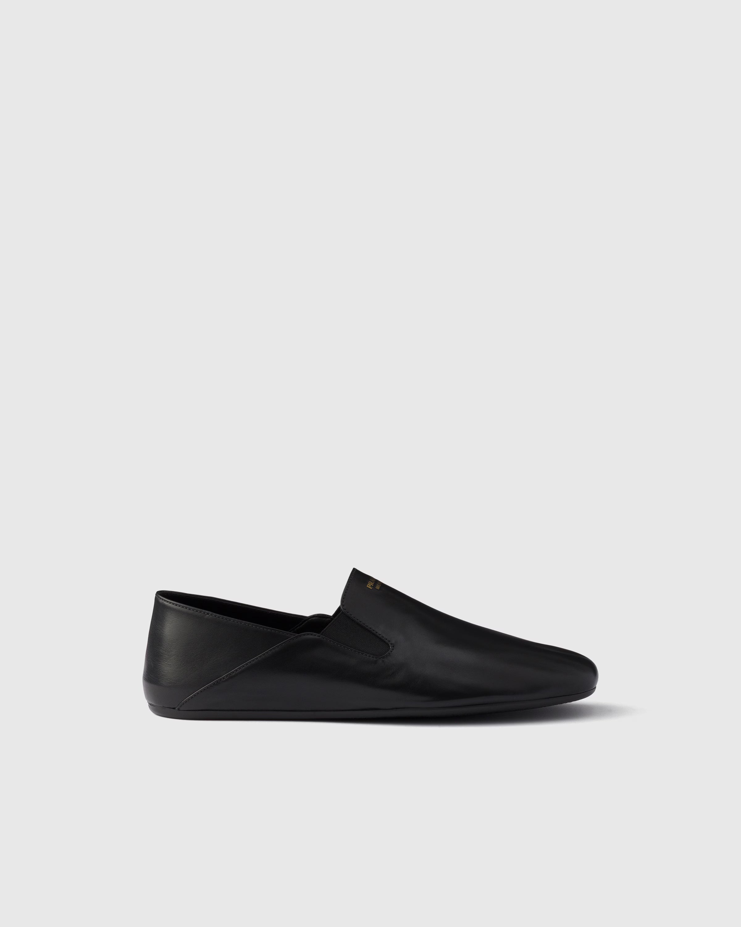Leather loafers