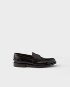 Brushed leather loafers ColorBurnt Brown RUNWAY DELUXE