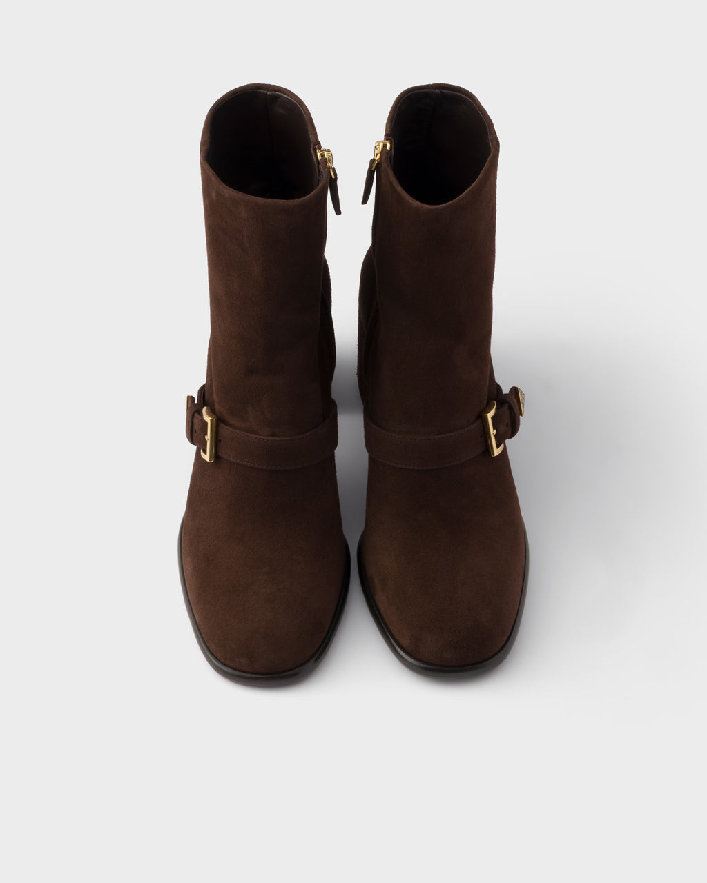 Suede booties