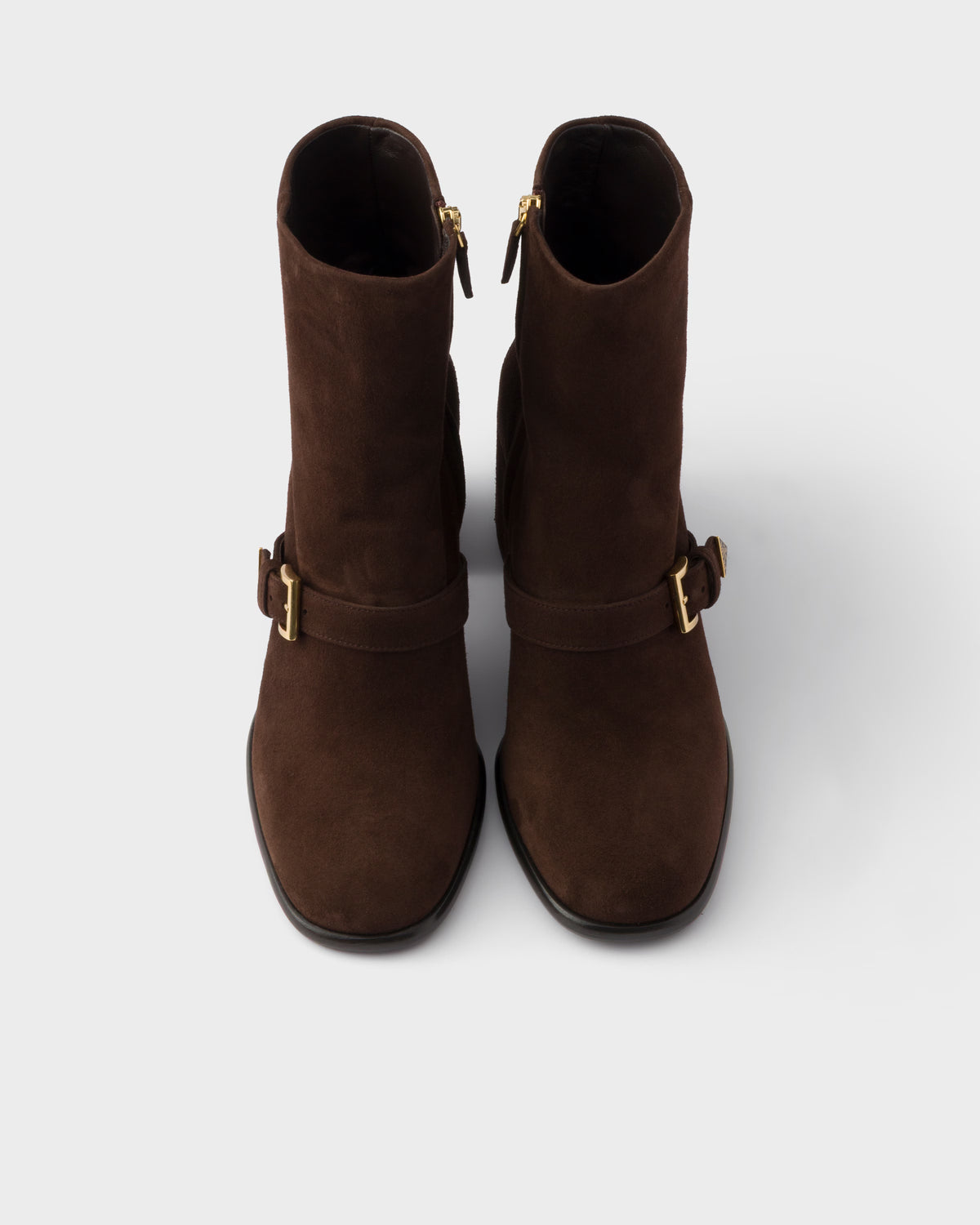 Suede booties