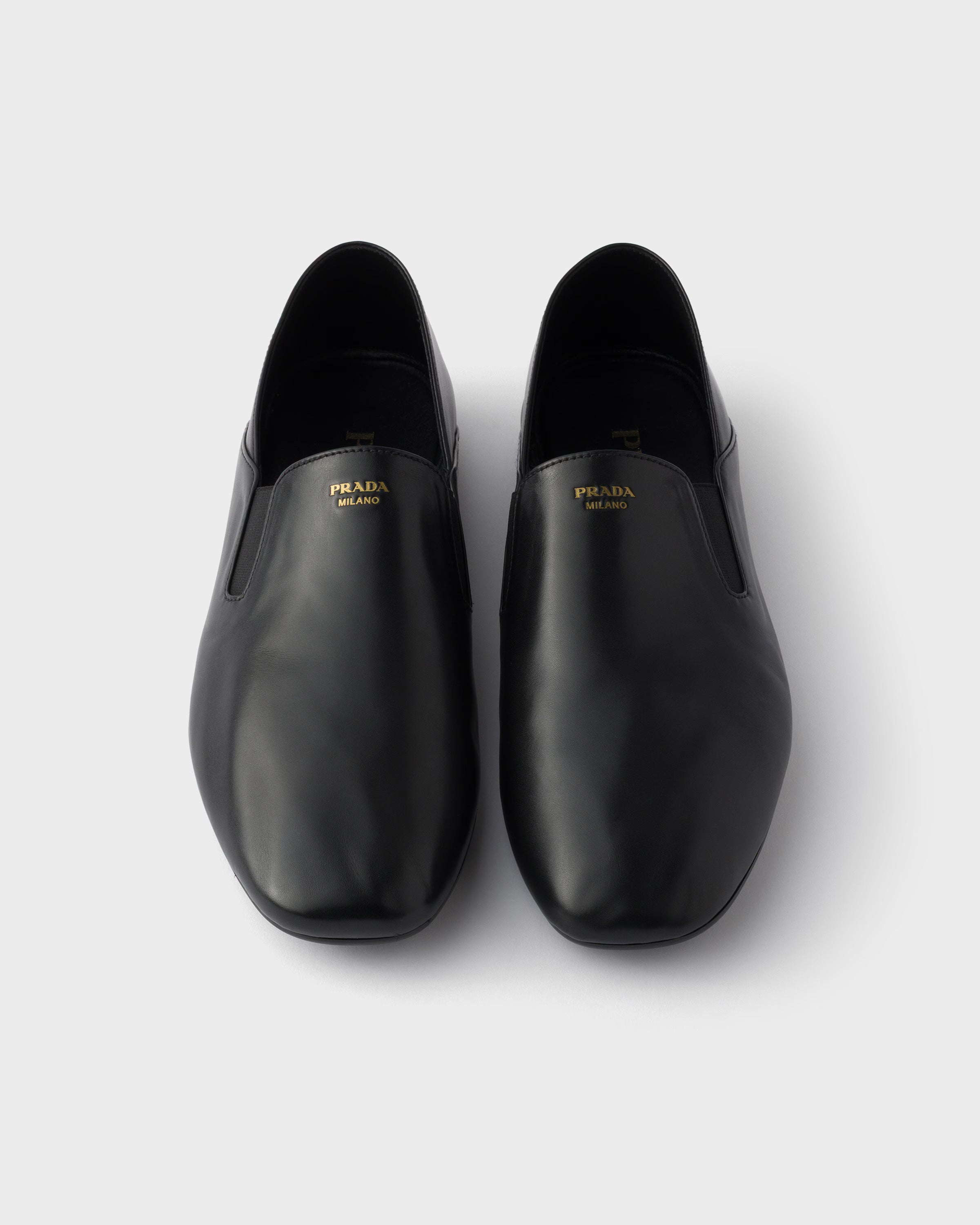 Leather loafers