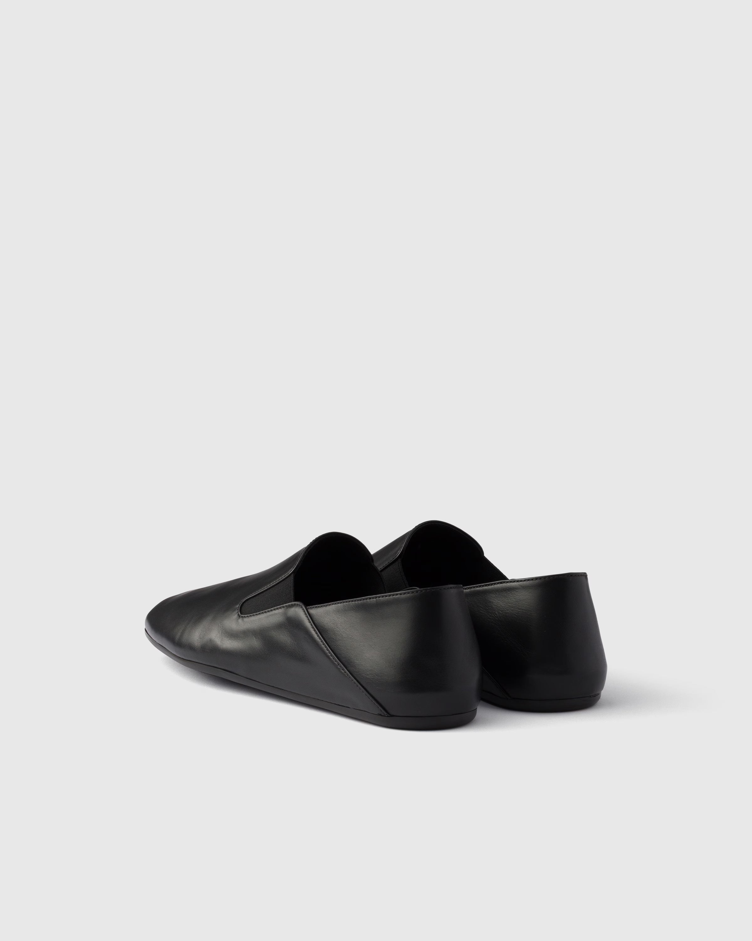 Leather loafers